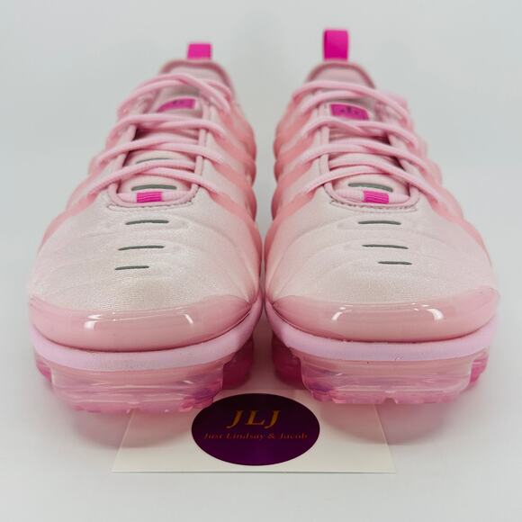 Nike Women's Air VaporMax Plus Pink Foam Playful Pink Sneakers FZ3614-686 Size 8 - Picture 2 of 11